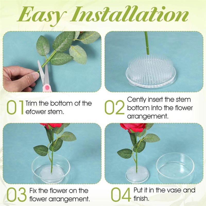 A03F-For Vase, Ikebana Wedding - Flower Frog Pin recension och pris