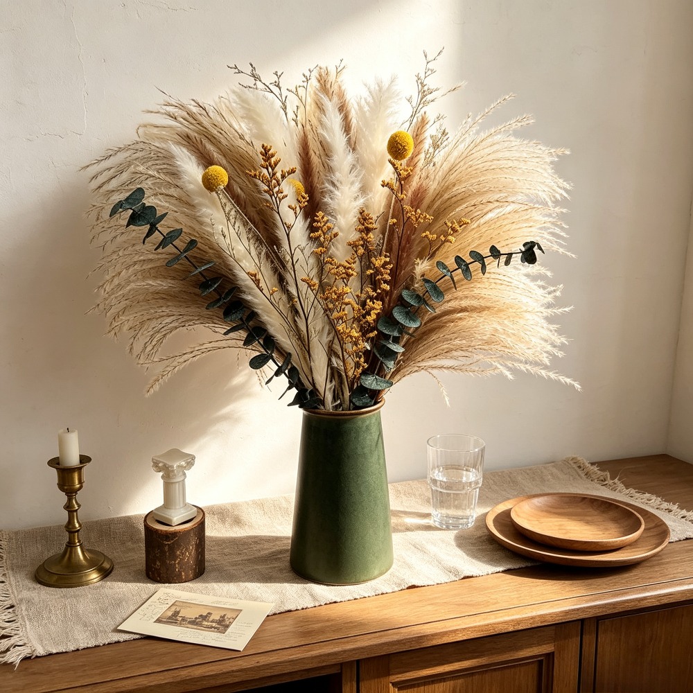 ried Flower Bouquet, Rustic De - Dried Flower Bunch recension och pris