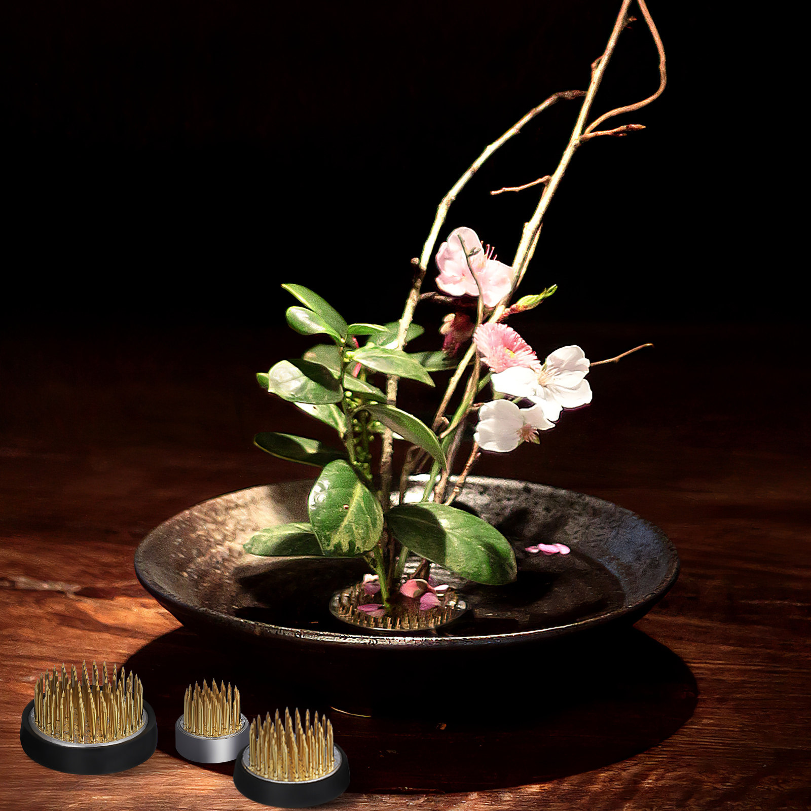 3Pcs Flower Frog Stem Holders  - Flower Frog Pin recension och pris