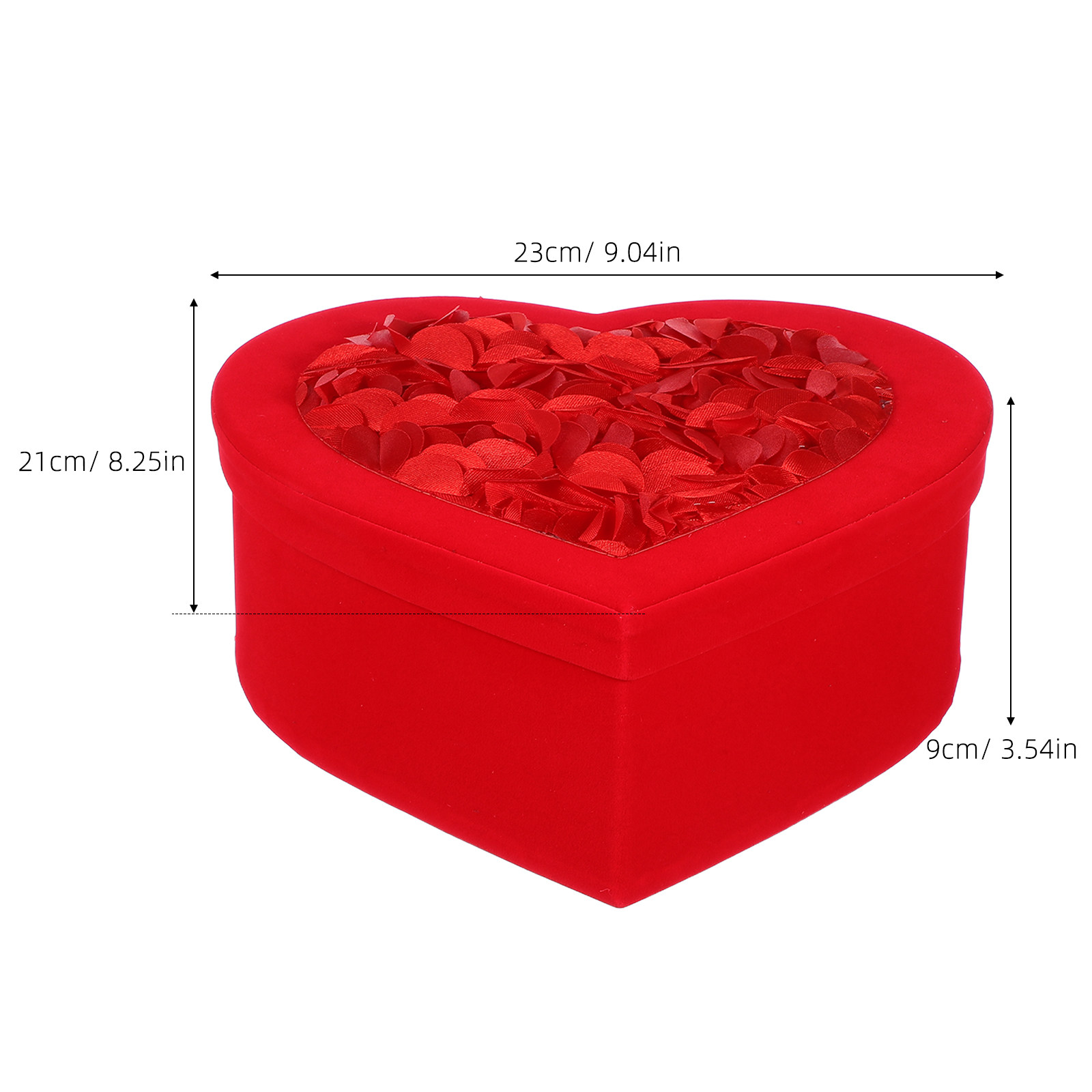 Heart Shaped Valentine Box Bou - Bouquet Holder Foam recension och pris