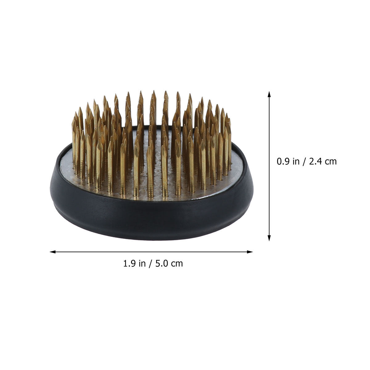 Copper Needle Flower Arrangeme - Flower Frog Pin recension och pris