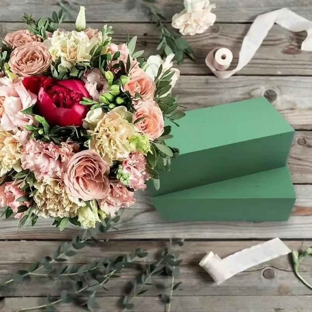 Green Flower Arrangement Foam  - Bouquet Holder Foam recension och pris