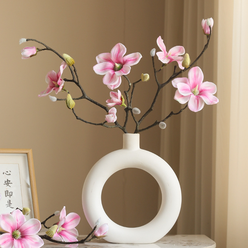 58cm Retro Artificial Magnolia - Dried Flower Bunch recension och pris