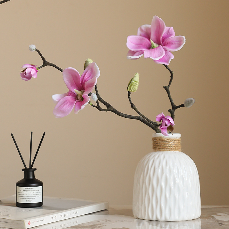 58cm Retro Artificial Magnolia - Dried Flower Bunch recension och pris