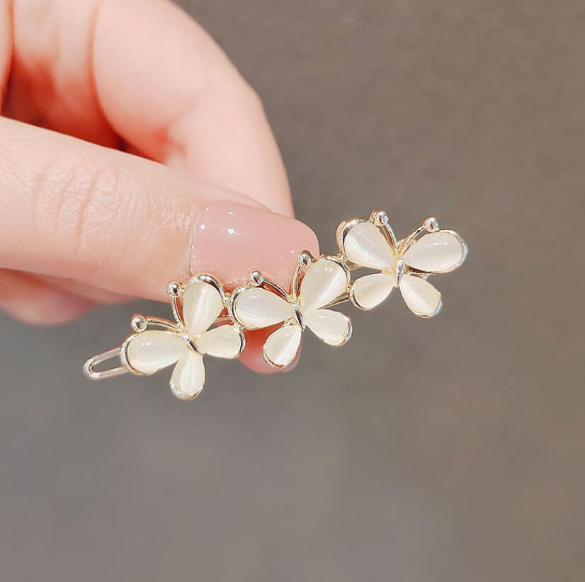 Pearl Hairpins Frog Buckle Hai - Flower Frog Pin recension och pris